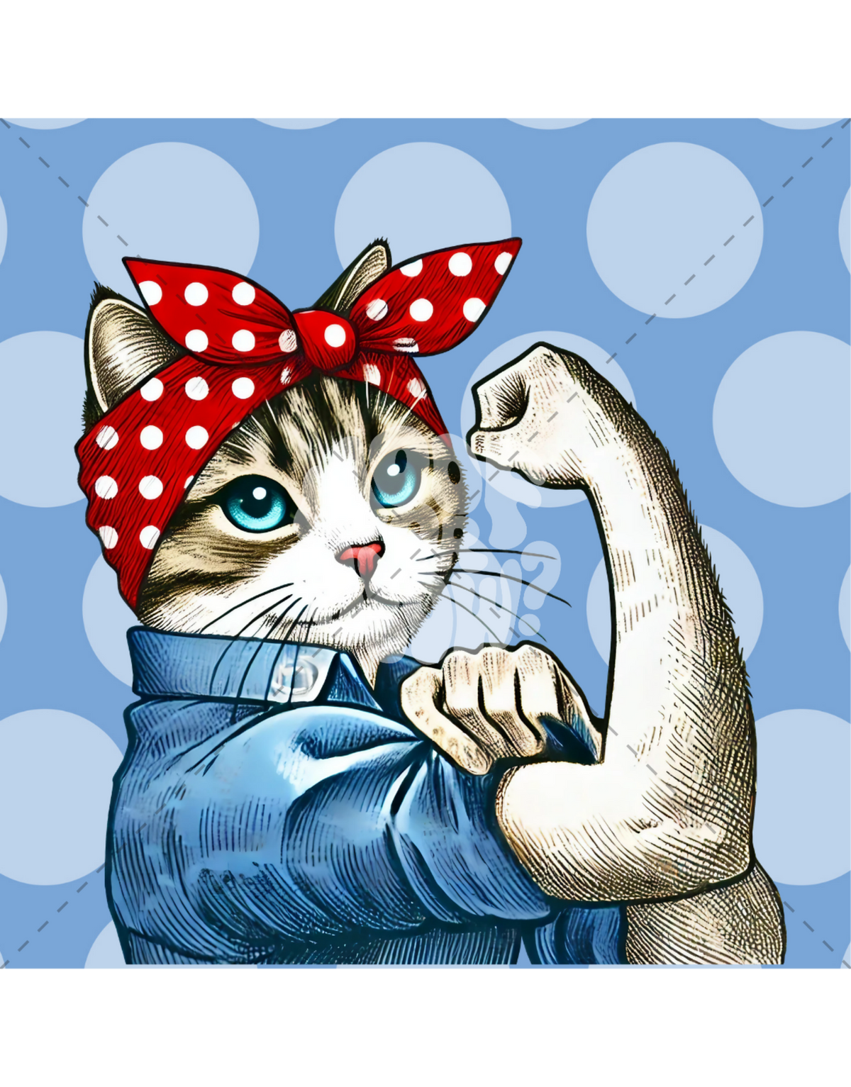 ROSIE THE CAT-STICKER