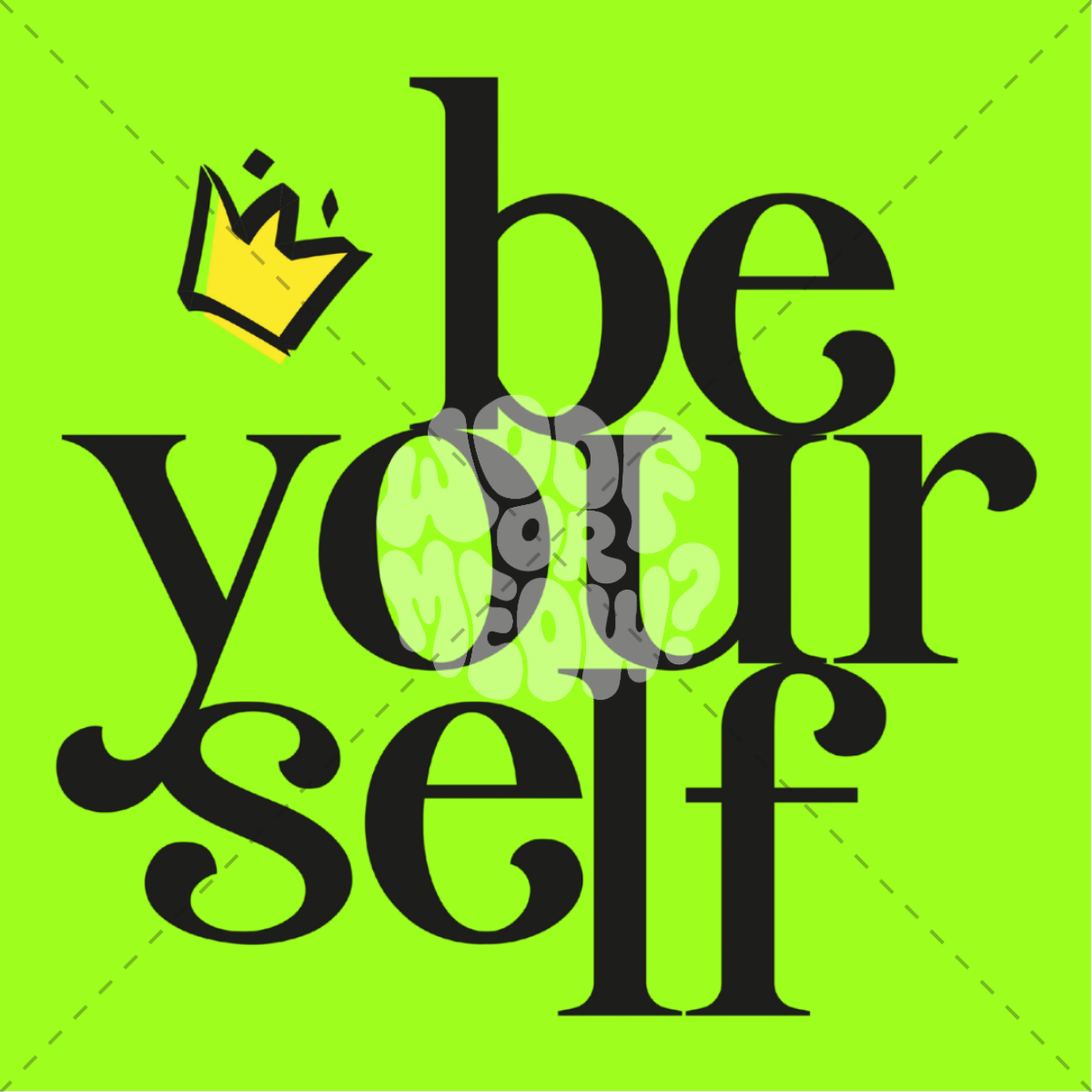 BE YOURSELF COFFEE MUG