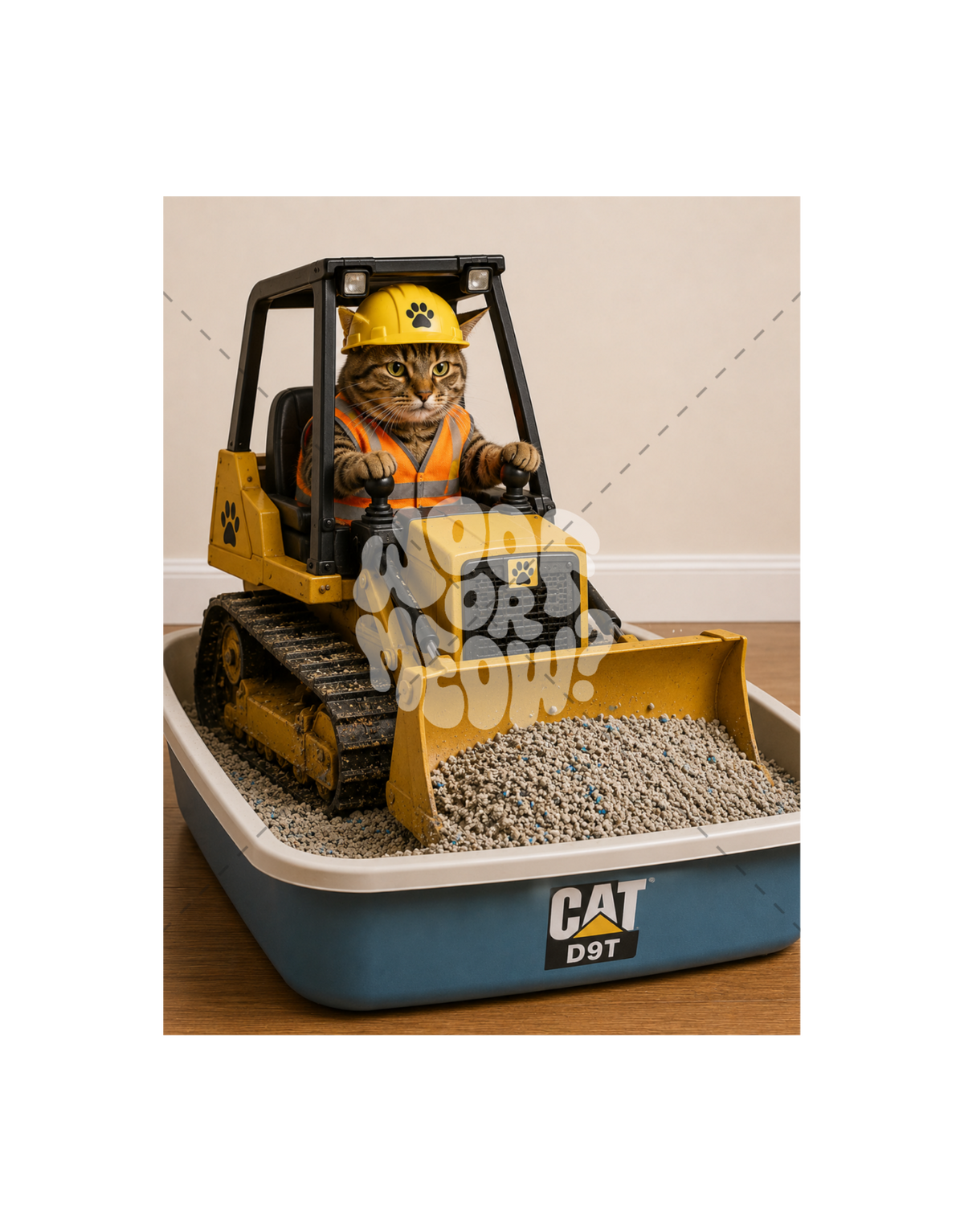 SOME JOBS ARE TOO BIG FOR A SCOOP-STICKER