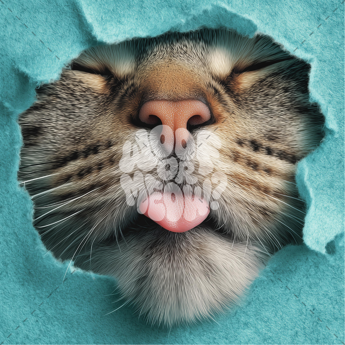CAT'S CUTE TONGUE COFFEE MUG