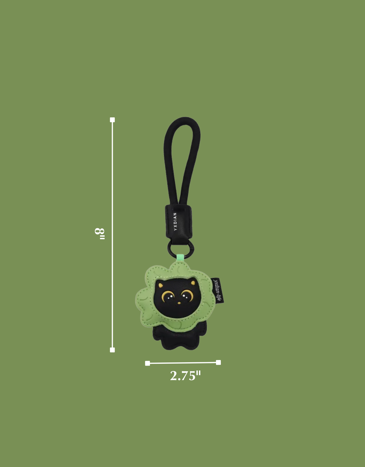 FLOWER CAT-KEYCHAIN