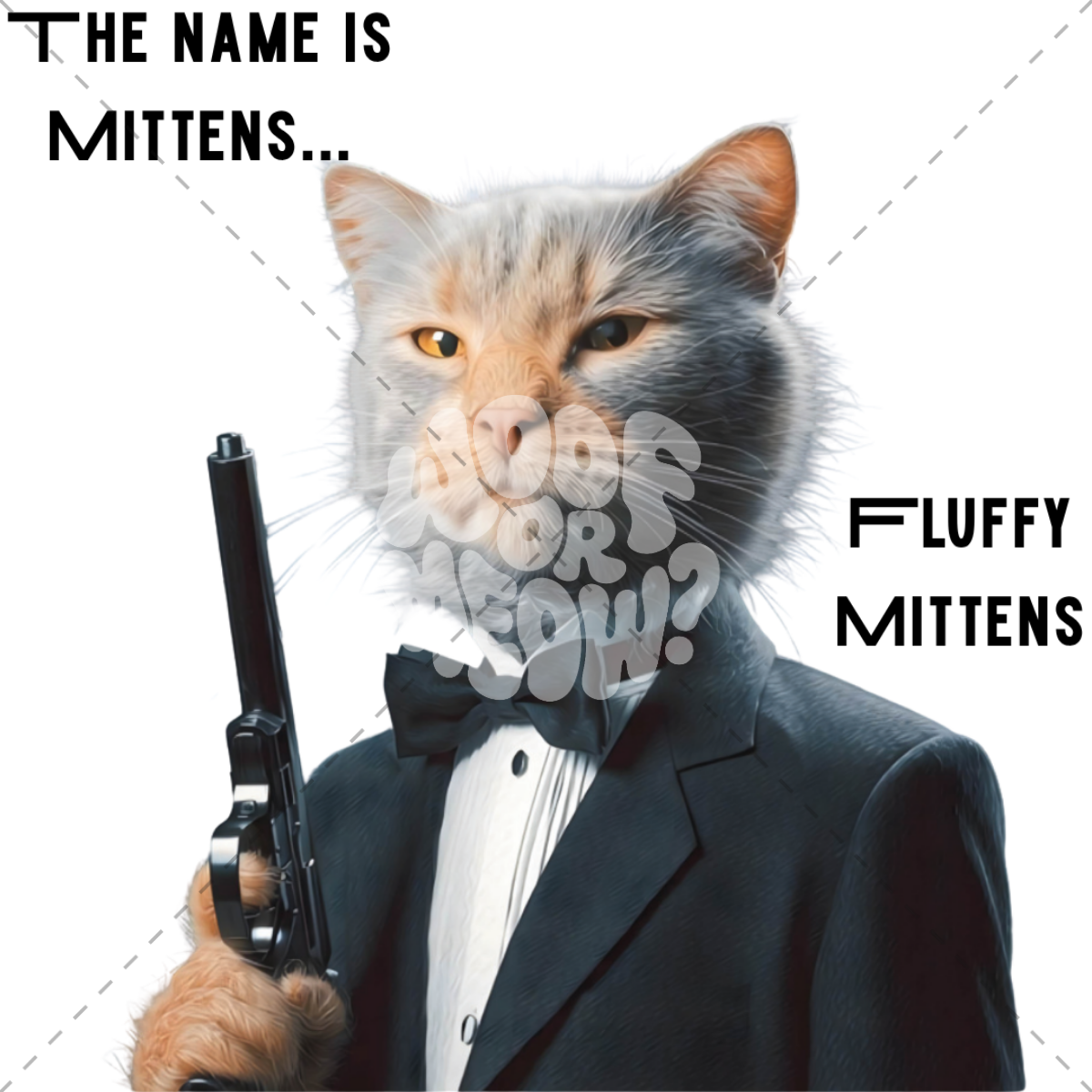 007 CAT COFFEE MUG
