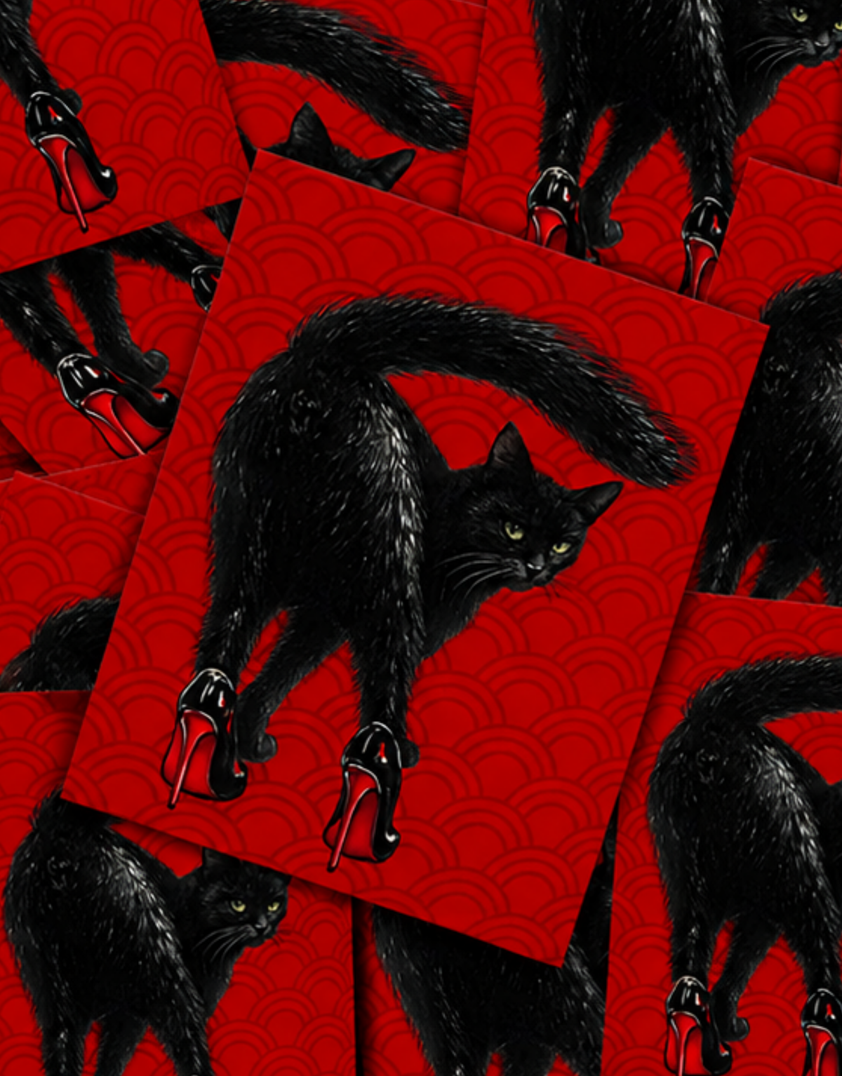 SASSY FELINE-MEOW-STICKER