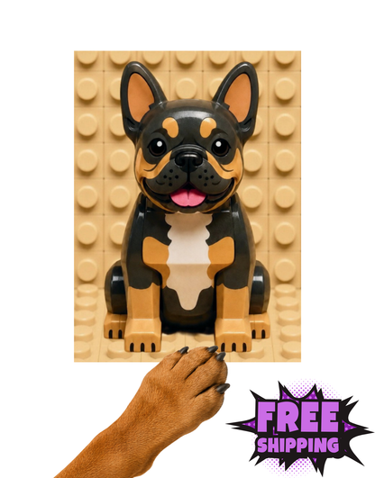 LEGO DOG-STICKER