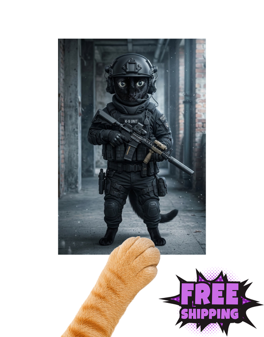 TACTICAL CAT-STICKER