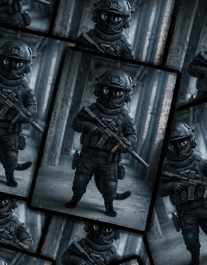 TACTICAL CAT-STICKER