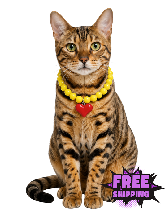 SHOW THEM THE LOVE NECKLACE-KANSAS CITY CHIEFS KITTY
