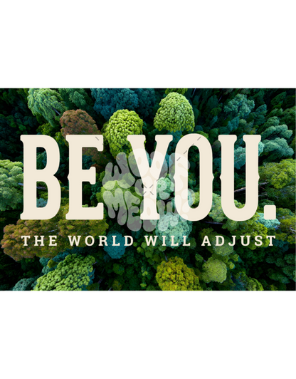 BE YOU-STICKER