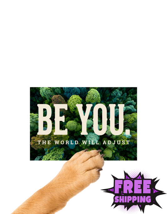 BE YOU-STICKER