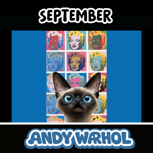 SEPTEMBER 2026-ANDY WARHOL