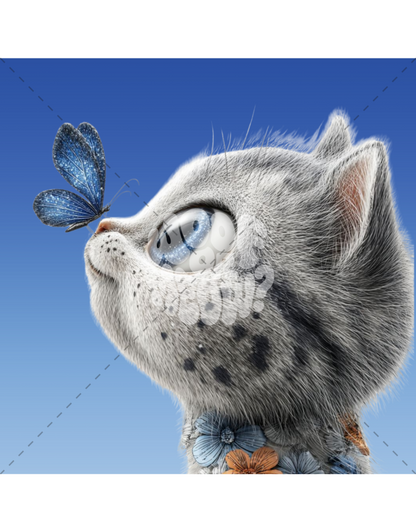 BUTTERFLY KISSES-STICKER