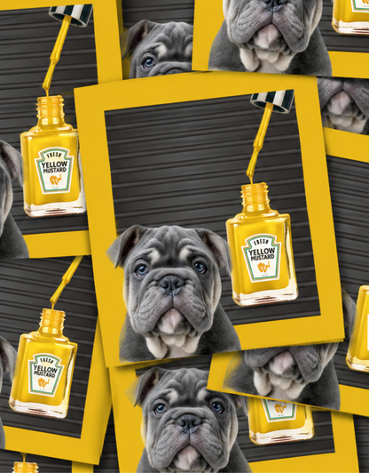 PASS THE MUSTARD PLEASE-STICKER