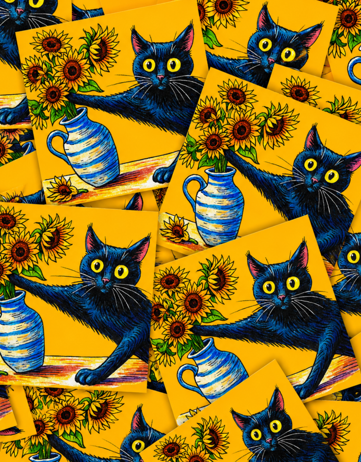 VAN GOGH ATTITUDE-STICKER
