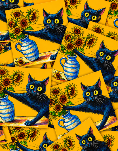 VAN GOGH ATTITUDE-STICKER