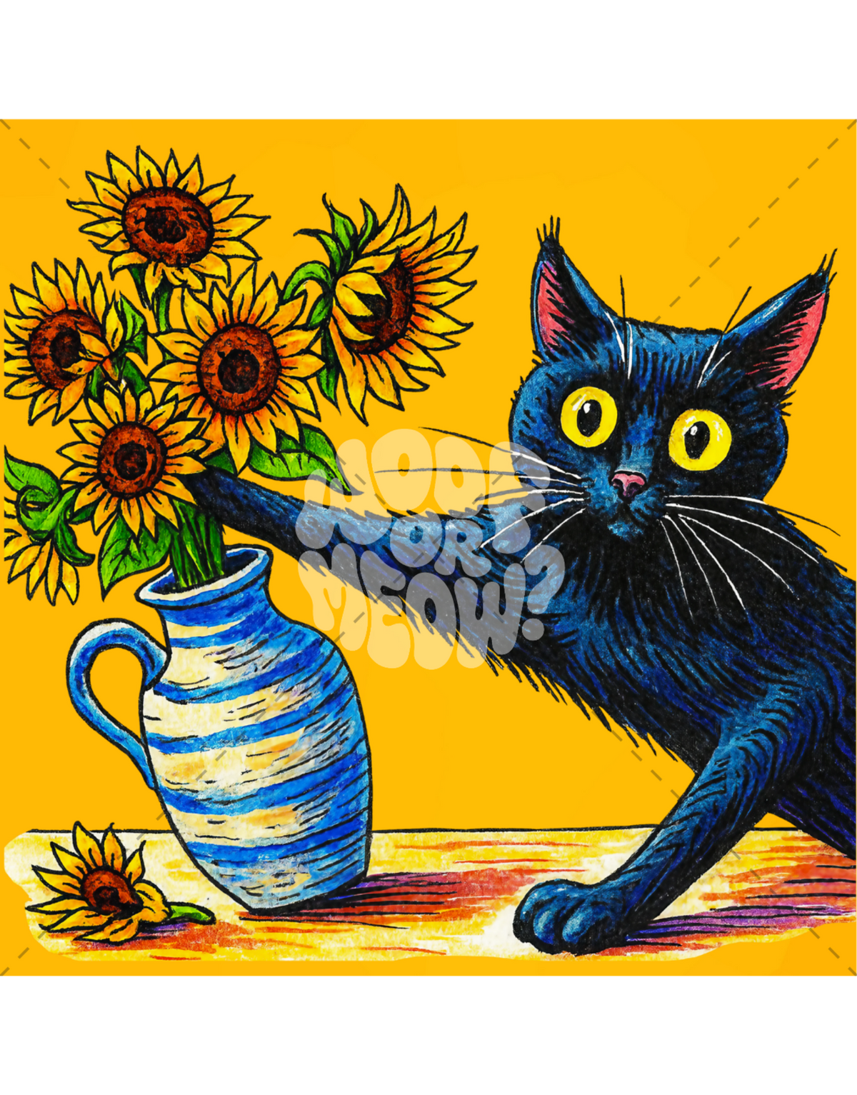 VAN GOGH ATTITUDE-STICKER