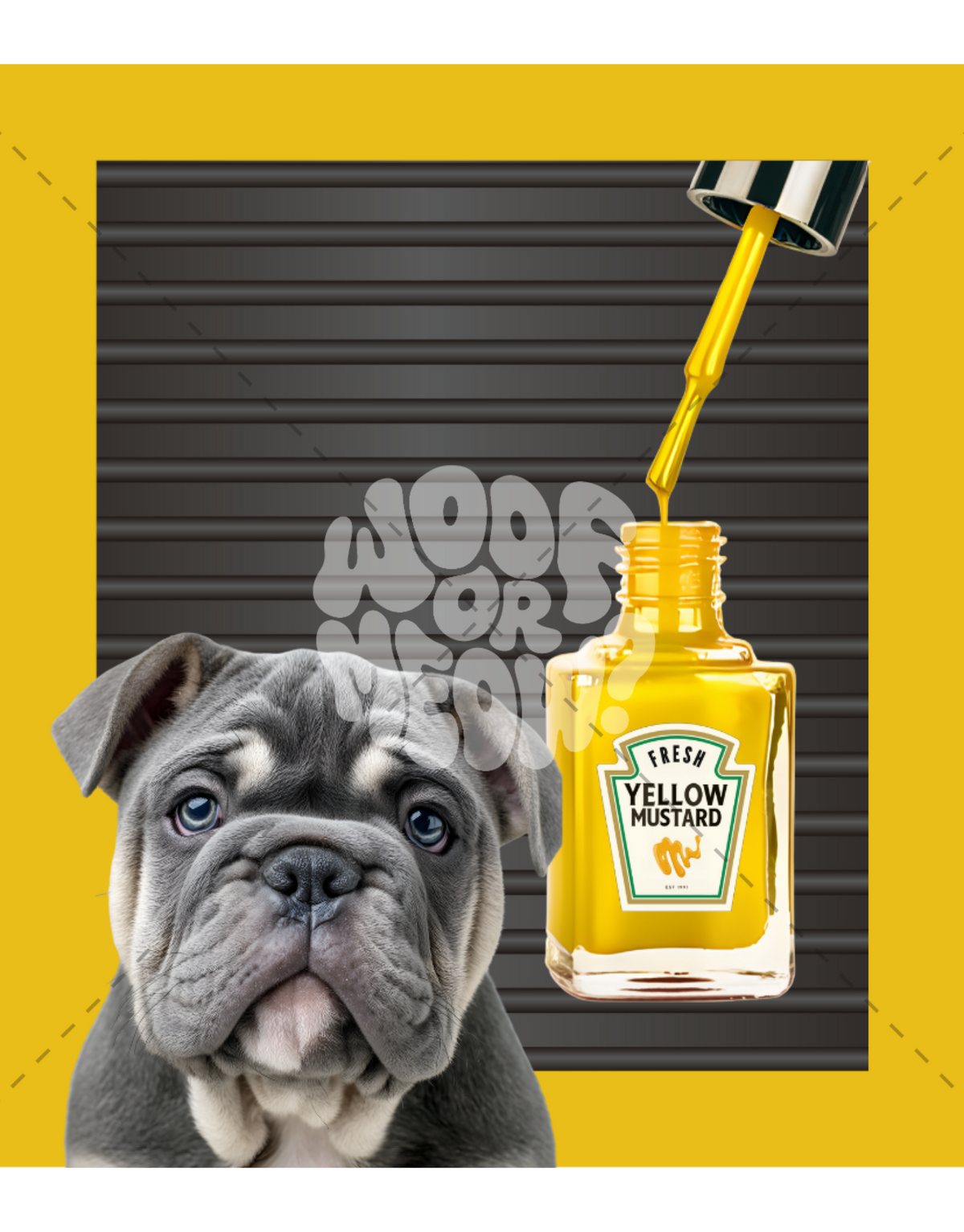PASS THE MUSTARD PLEASE-STICKER