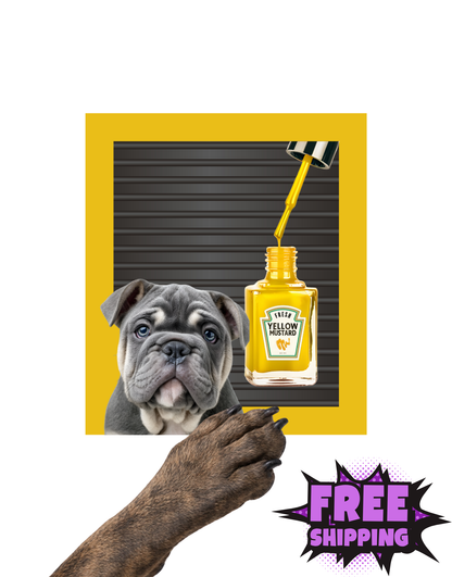 PASS THE MUSTARD PLEASE-STICKER