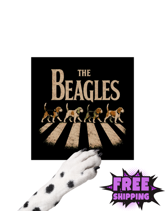 THE BEAGLES-STICKER