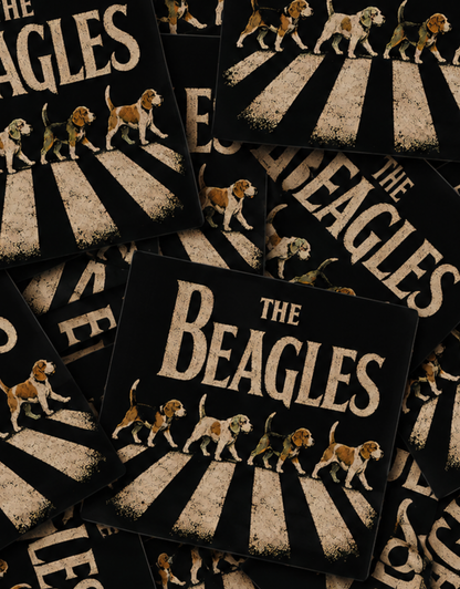 THE BEAGLES-STICKER