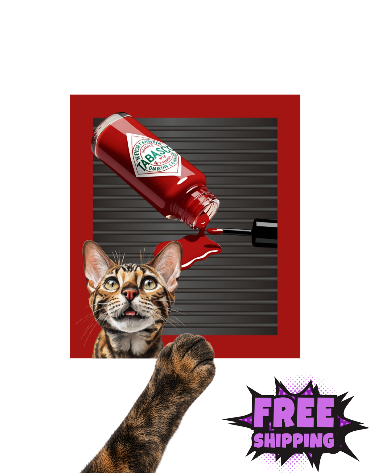 SPICY CAT-STICKER
