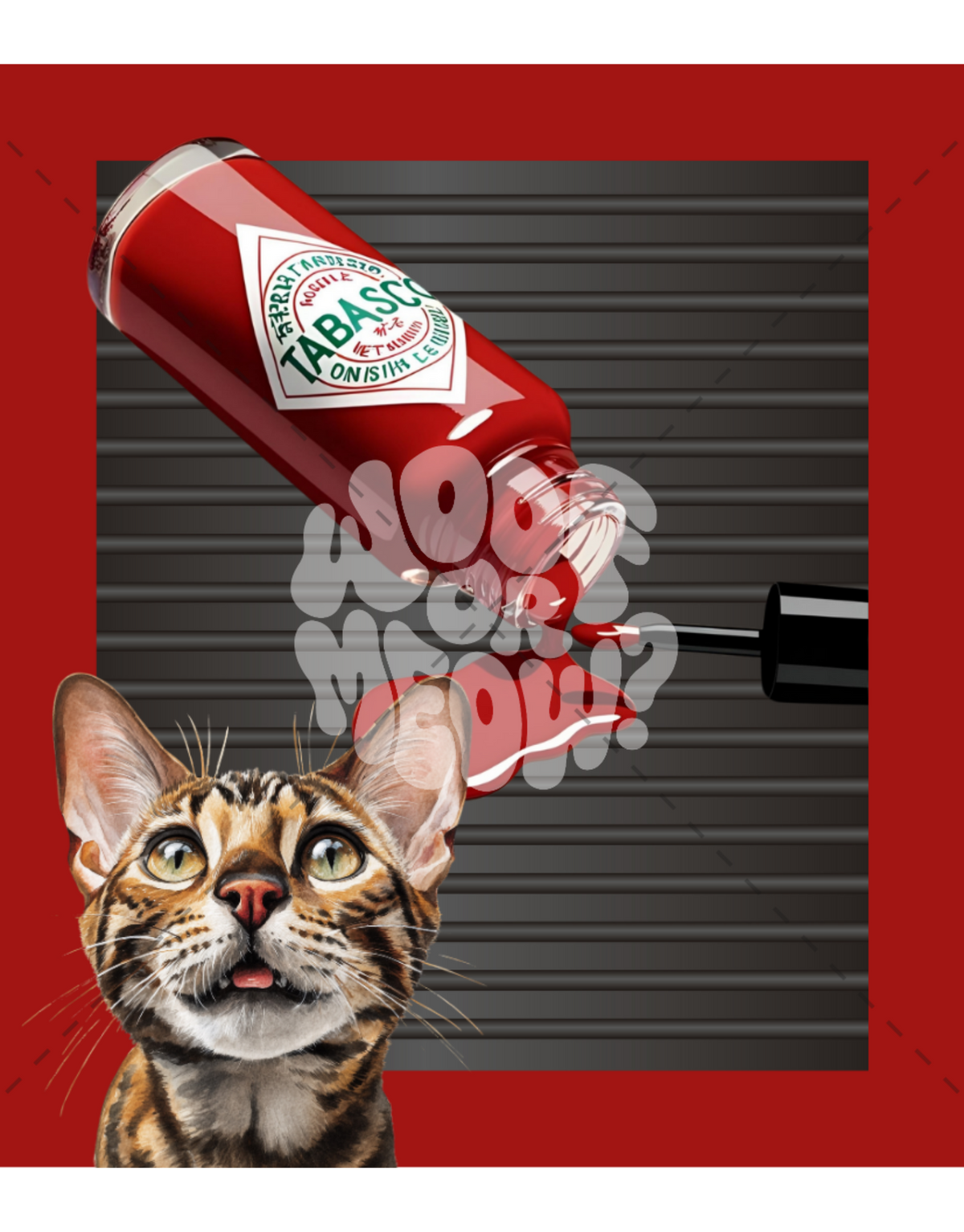 SPICY CAT-STICKER