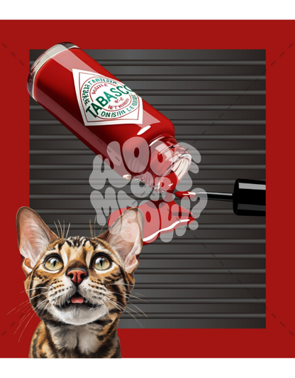 SPICY CAT-STICKER