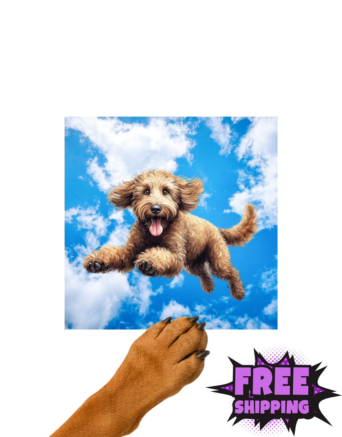 FLYING DOG-STICKER