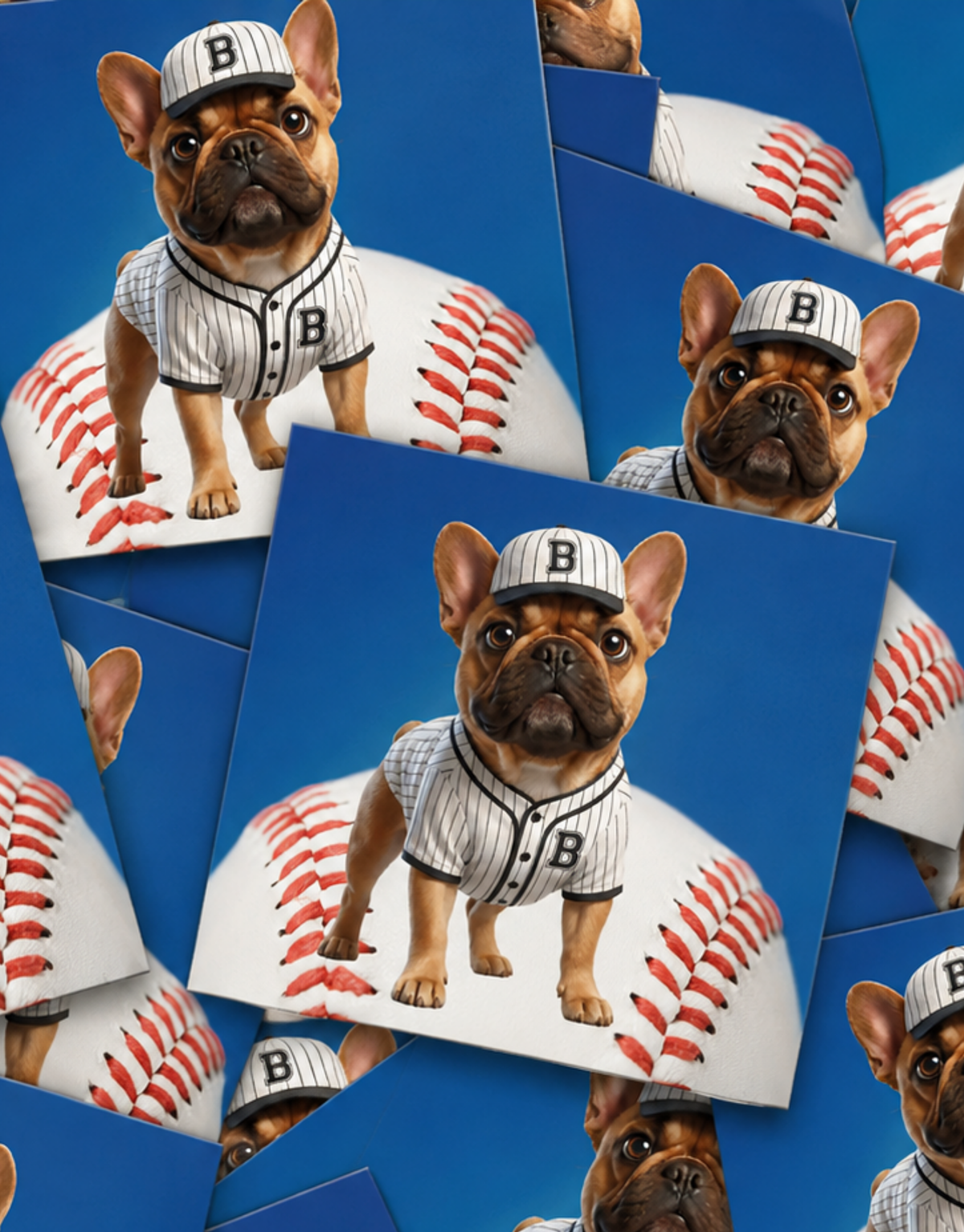 BATTER UP PUP-STICKER