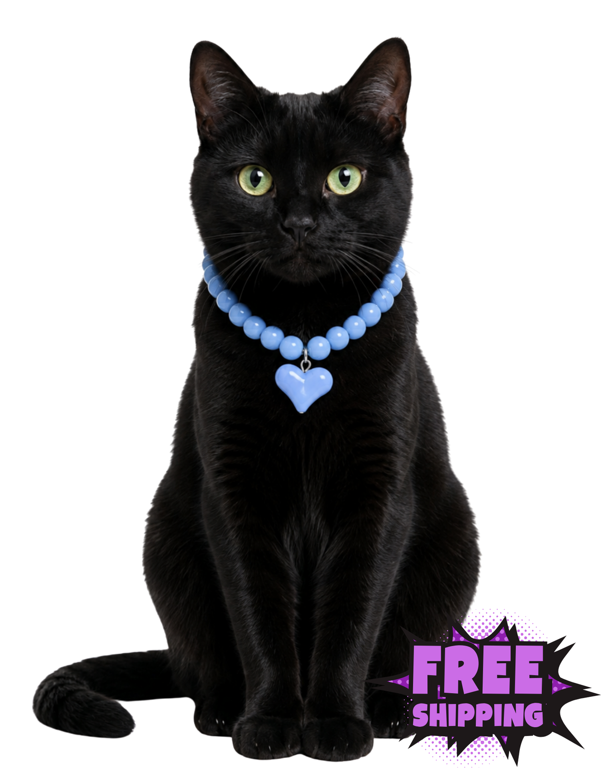SHOW THEM THE LOVE NECKLACE-BLUE
