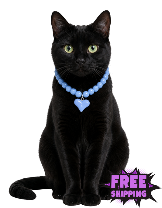 SHOW THEM THE LOVE NECKLACE-BLUE