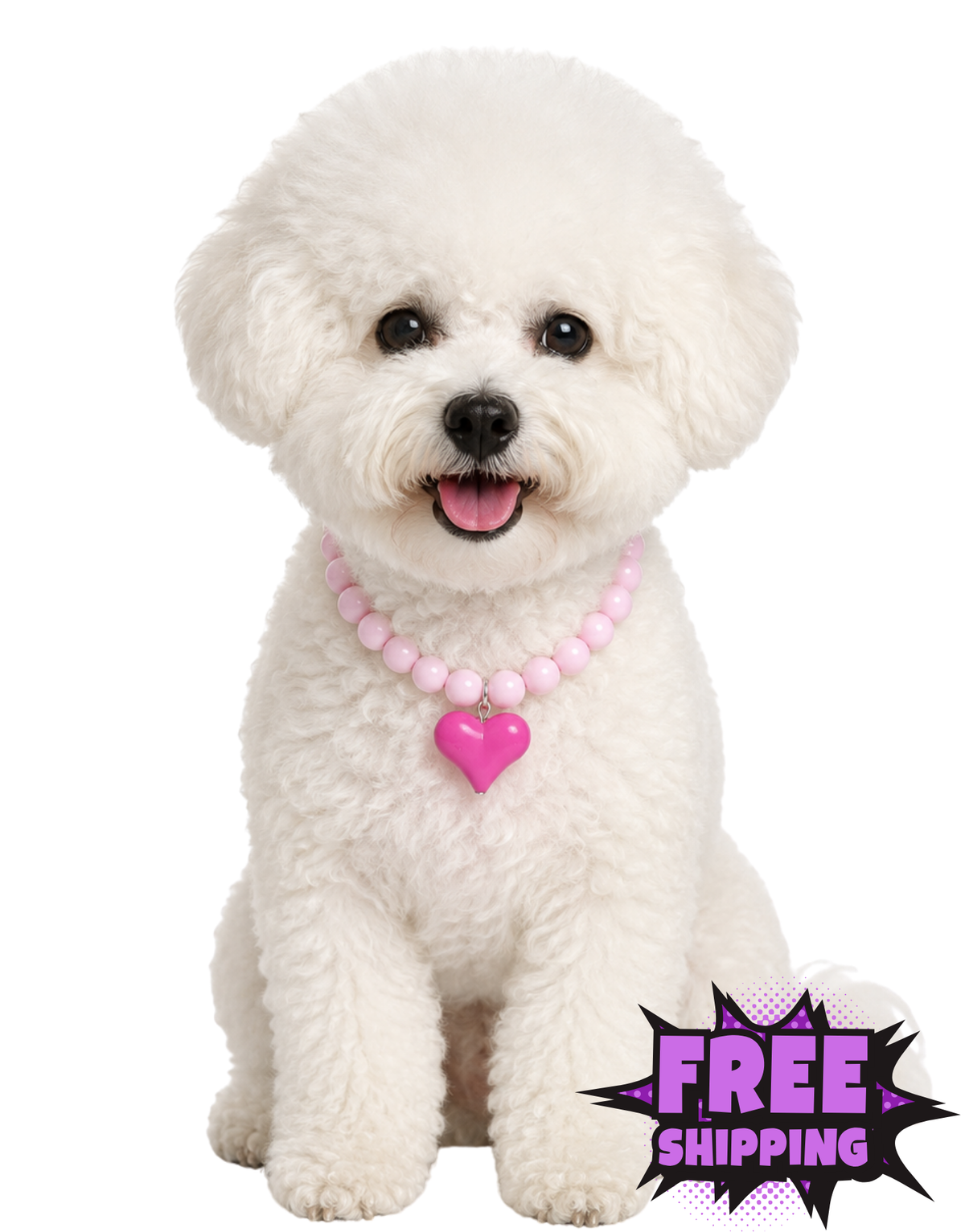 SHOW THEM THE LOVE NECKLACE-PINK