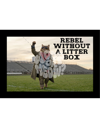 REBEL CAT-STICKER