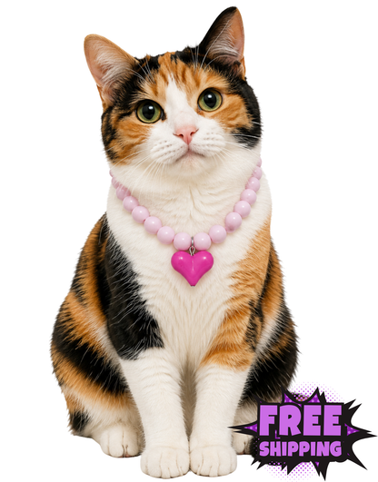 SHOW THEM THE LOVE NECKLACE-PINK