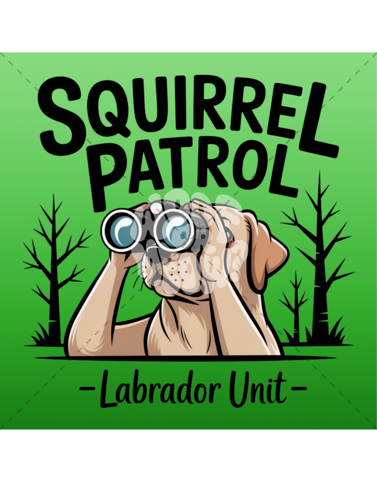 SQUIRREL PATROL-STICKER