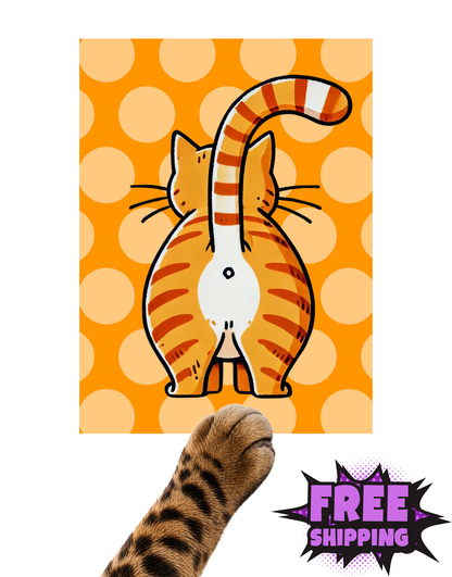CAT BOOTY-STICKER