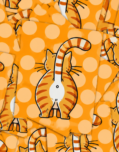 CAT BOOTY-STICKER