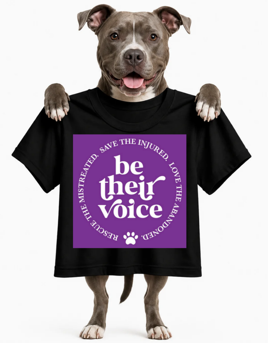 BE THEIR VOICE-WOMENS T-SHIRT