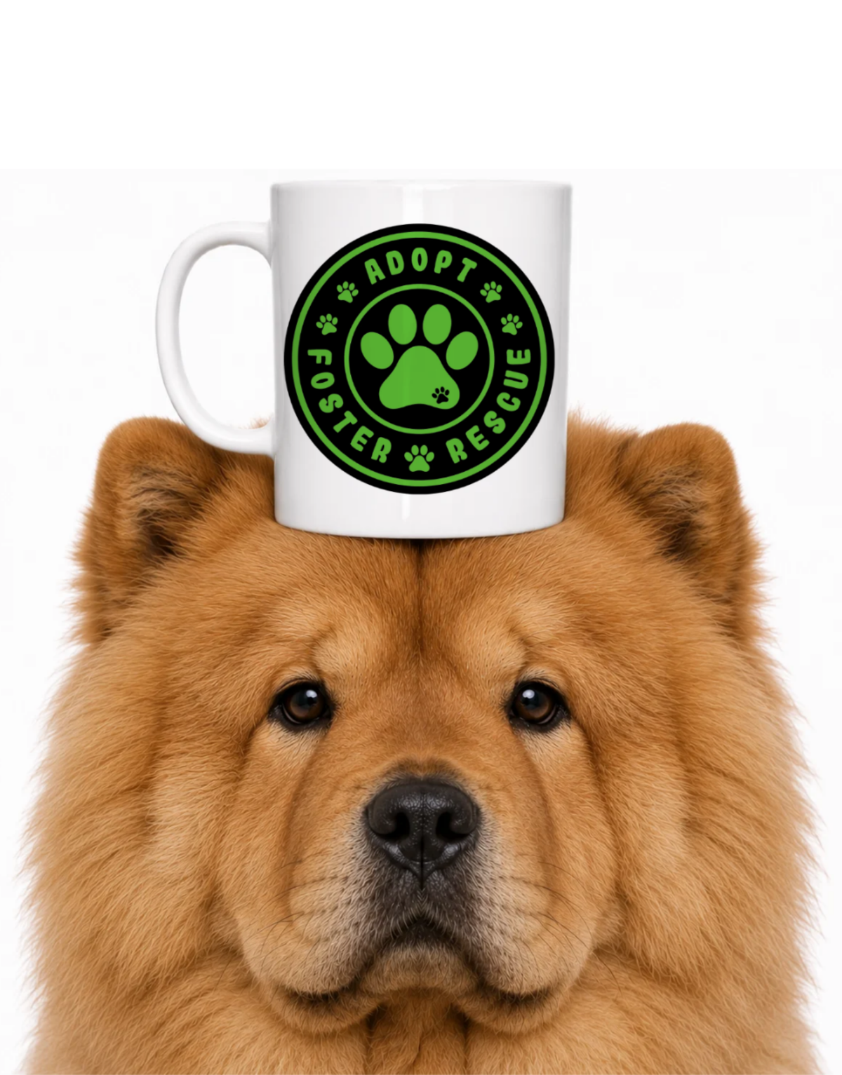 ADOPT FOSTER RESCUE COFFEE MUG