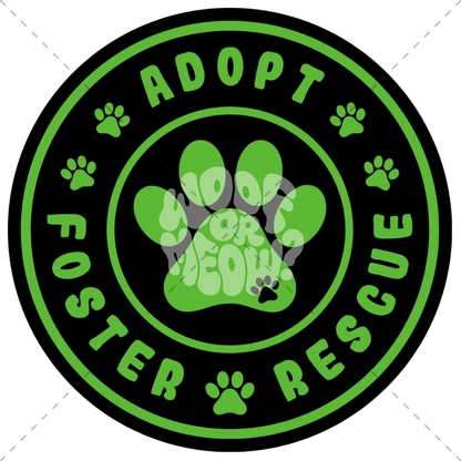 ADOPT FOSTER RESCUE COFFEE MUG