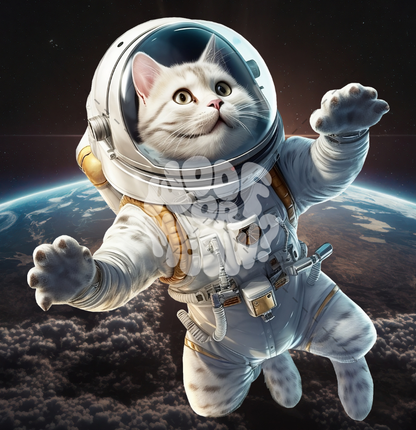 ASTRONAUT CAT COFFEE MUG