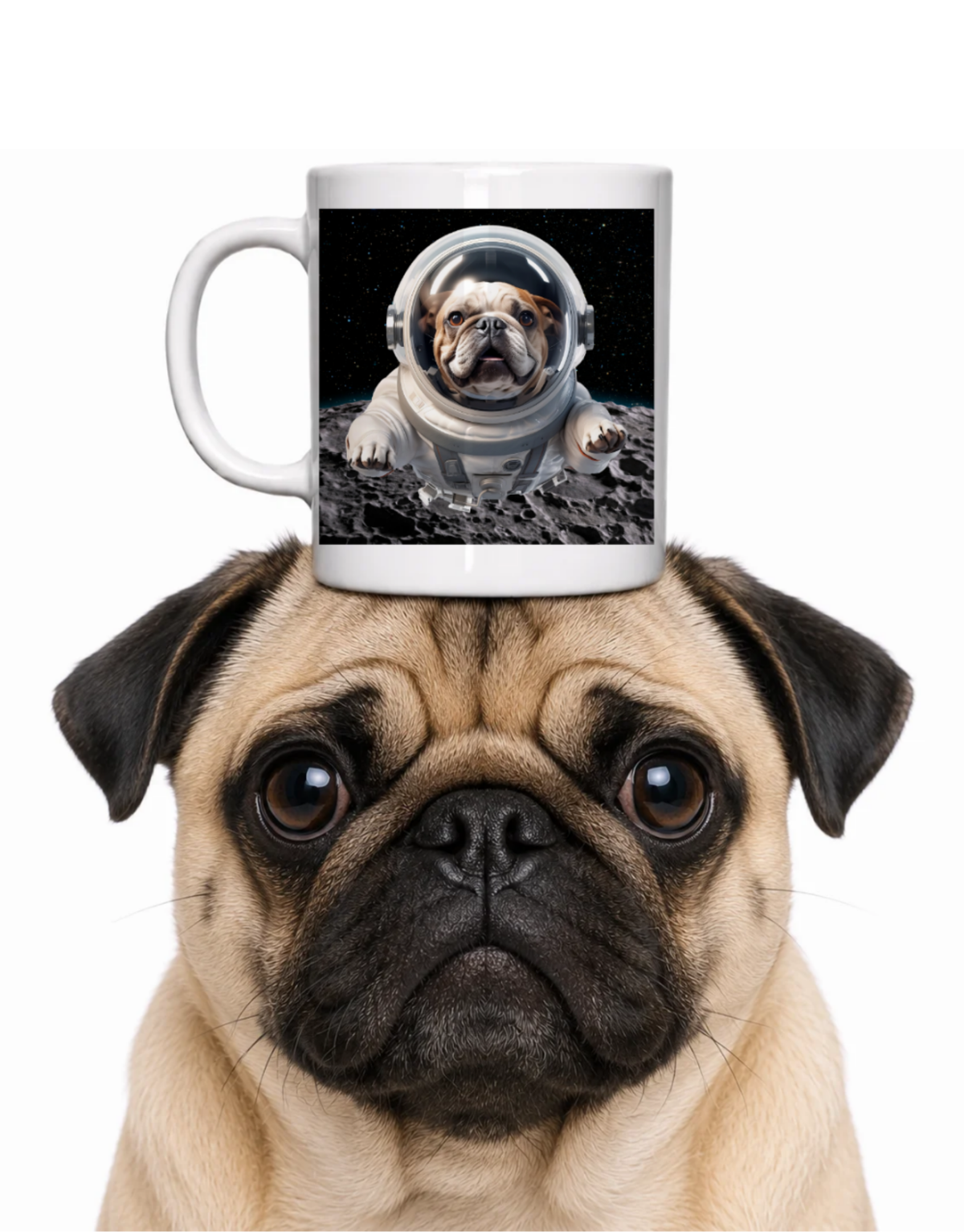 ASTRONAUT DOG COFFEE MUG