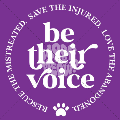 BE THEIR VOICE COFFEE MUG