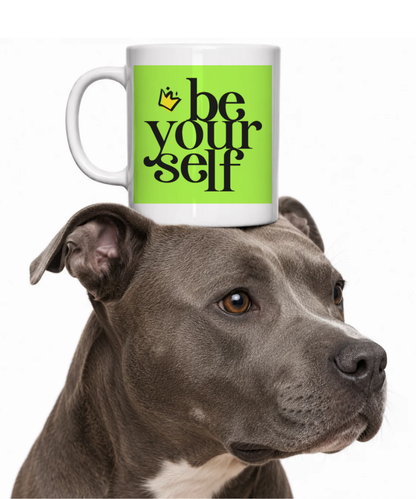 BE YOURSELF COFFEE MUG