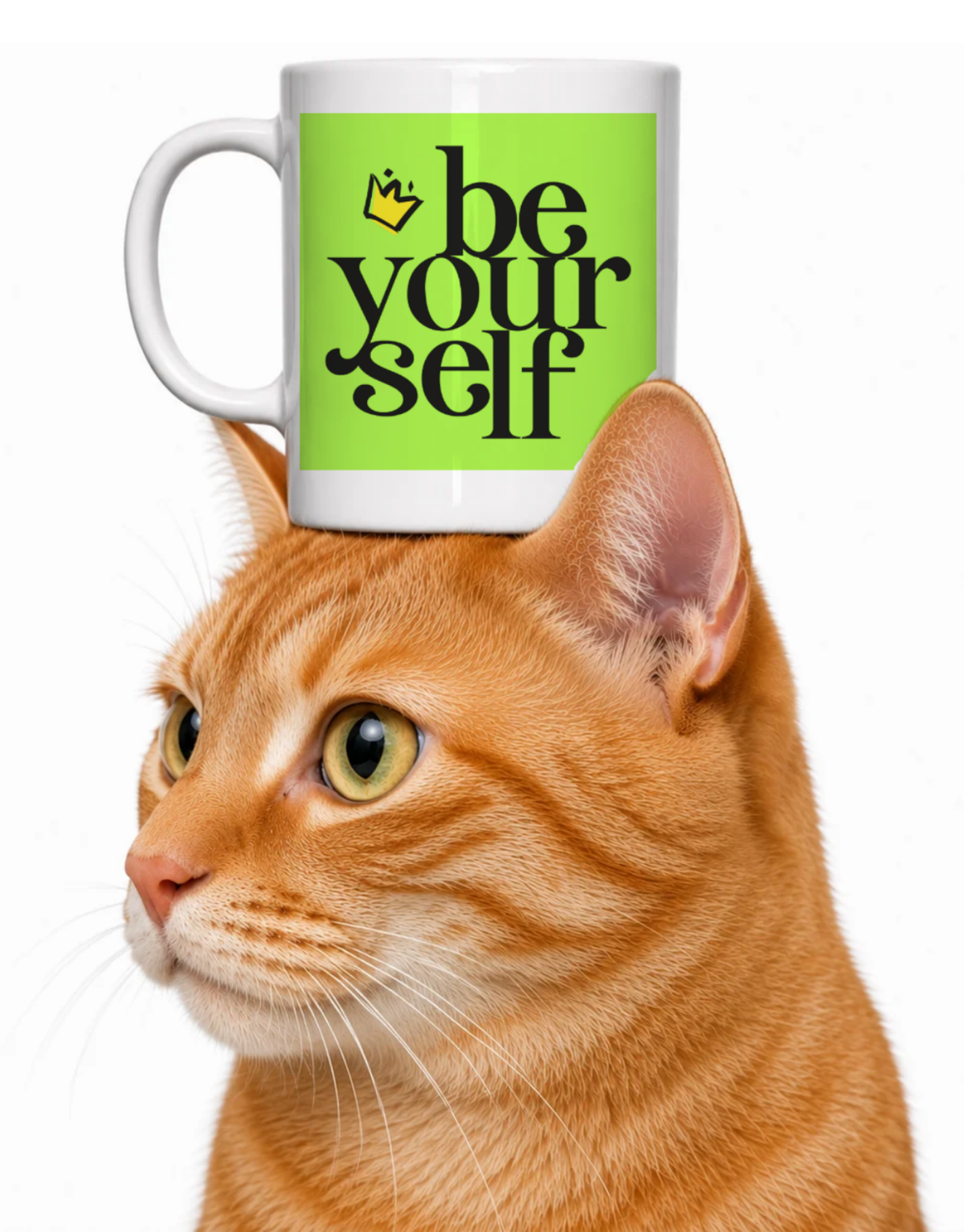 BE YOURSELF COFFEE MUG