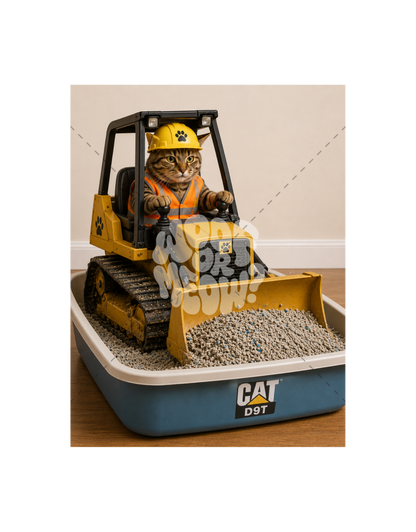 SOME JOBS ARE TOO BIG FOR A SCOOP-STICKER