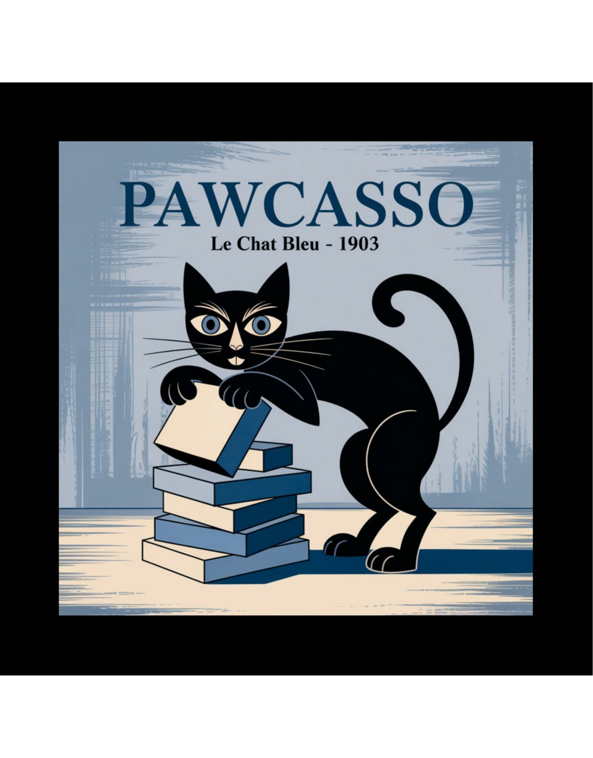 PAWCASSO CAT-STICKER