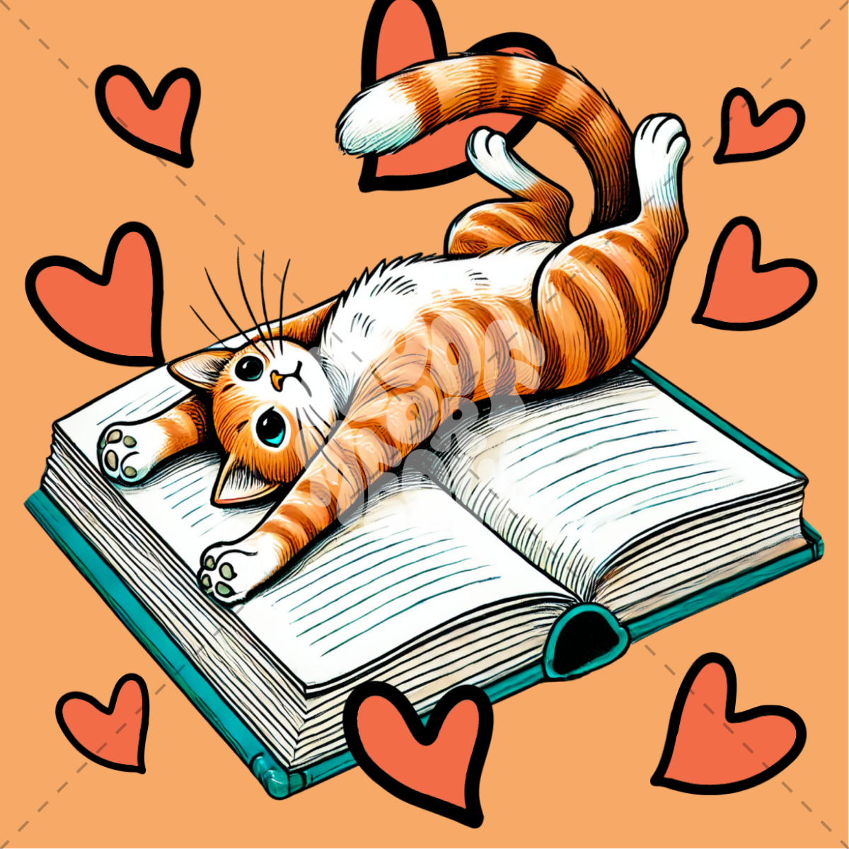 I LOVE CATS AND BOOKS COFFEE MUGS