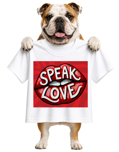 SPEAK LOVE-UNISEX T-SHIRT