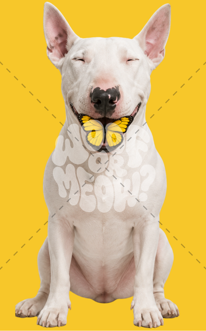 BUTTERFLY DOG COFFEE MUG