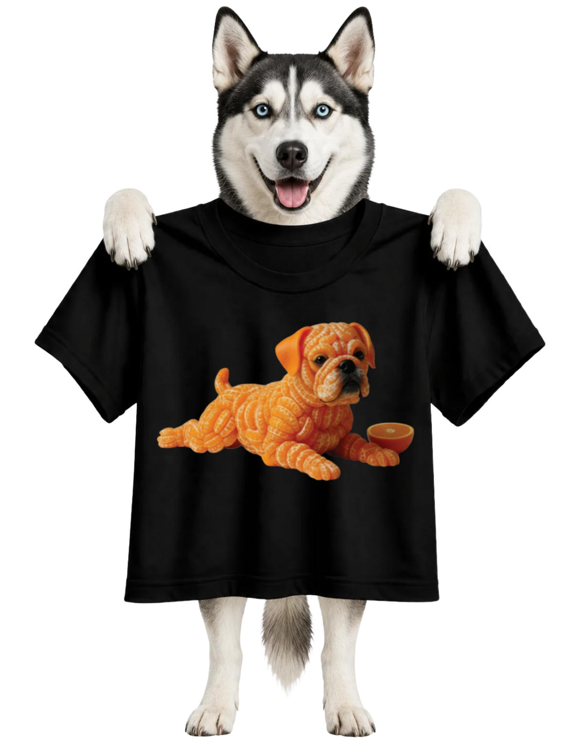 CITRUS CHARM PUPPY-WOMENS T-SHIRT